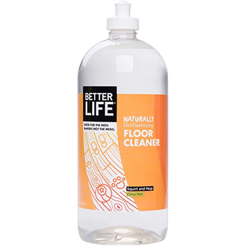 Better life floor cleaner simply floored in a bottle