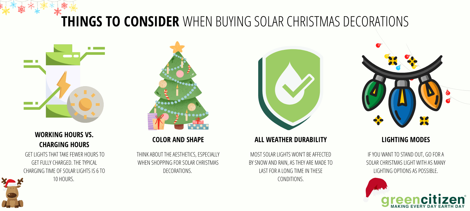 Solar Christmas Decorations